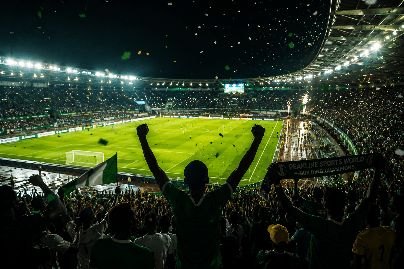Crowd & Full Pitch View