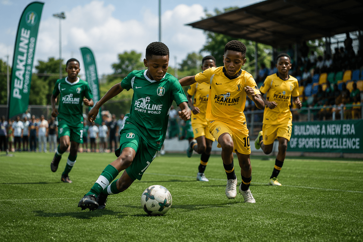 Friendly Match Team Action