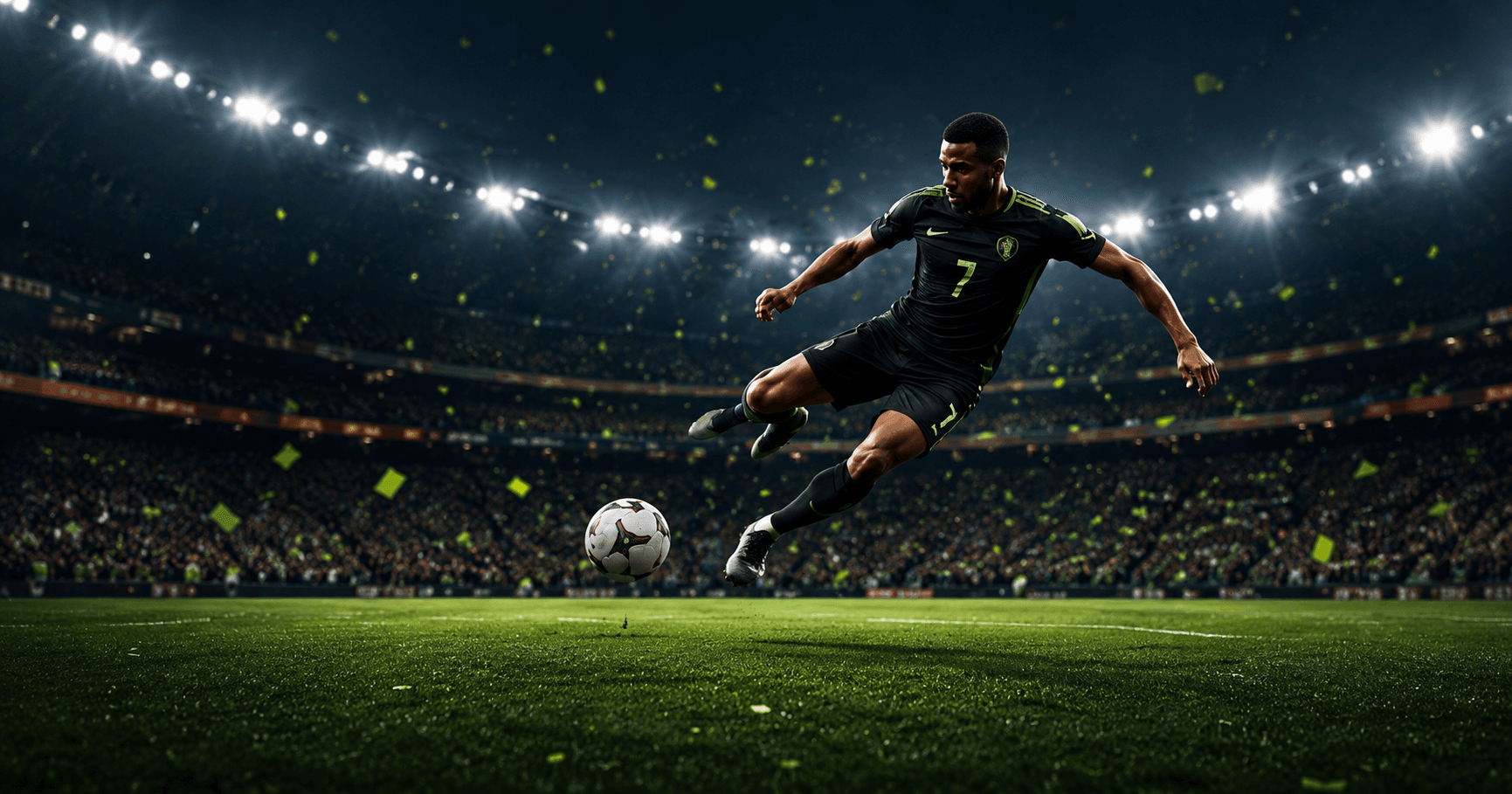 Grassroots football action